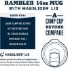 YETI Rambler 14 oz Stackable Mug, Vacuum Insulated, Stainless Steel with MagSlider Lid(Key Lime)