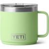 YETI Rambler 14 oz Stackable Mug, Vacuum Insulated, Stainless Steel with MagSlider Lid(Key Lime)