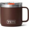 YETI Rambler 14 oz Stackable Mug, Vacuum Insulated, Stainless Steel with MagSlider Lid(Wetlands Brown)