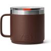YETI Rambler 14 oz Stackable Mug, Vacuum Insulated, Stainless Steel with MagSlider Lid(Wetlands Brown)