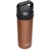 YETI Rambler 18 oz Bottle, Vacuum Insulated, Stainless Steel with Chug Cap, White(Copper)
