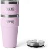 YETI Rambler 20 oz Stackable Tumbler, Stainless Steel, Vacuum Insulated with MagSlider Lid(Cherry Blossom)