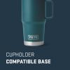 YETI Rambler 20 oz Travel Mug, Stainless Steel, Vacuum Insulated with Stronghold Lid(Agave Teal)