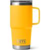 YETI Rambler 20 oz Travel Mug, Stainless Steel, Vacuum Insulated with Stronghold Lid(Alpine Yellow)