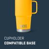 YETI Rambler 20 oz Travel Mug, Stainless Steel, Vacuum Insulated with Stronghold Lid(Alpine Yellow)