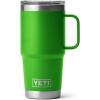 YETI Rambler 20 oz Travel Mug, Stainless Steel, Vacuum Insulated with Stronghold Lid(Canopy Green)