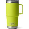 YETI Rambler 20 oz Travel Mug, Stainless Steel, Vacuum Insulated with Stronghold Lid(Chartreuse)