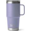 YETI Rambler 20 oz Travel Mug, Stainless Steel, Vacuum Insulated with Stronghold Lid(Cosmic Lilac)