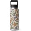 YETI Rambler 26 oz Bottle, Vacuum Insulated, Stainless Steel with Straw Cap, White(Tan Camo)