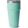 YETI Rambler 30 oz Stackable Tumbler, Stainless Steel, Vacuum Insulated with MagSlider Lid(Seafoam)