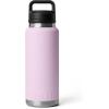 YETI Rambler 36 oz Bottle, Vacuum Insulated, Leakproof, Stainless Steel with Chug Cap(Cherry Blossom – Textured)