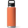 YETI Rambler 36 oz Bottle, Vacuum Insulated, Leakproof, Stainless Steel with Chug Cap(High Desert Clay)