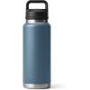 YETI Rambler 36 oz Bottle, Vacuum Insulated, Leakproof, Stainless Steel with Chug Cap(Nordic Blue)