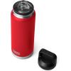 YETI Rambler 36 oz Bottle, Vacuum Insulated, Leakproof, Stainless Steel with Chug Cap(Rescue Red)
