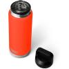 YETI Rambler 36 oz Bottle, Vacuum Insulated, Leakproof, Stainless Steel with Chug Cap(Solar Flare)