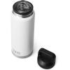 YETI Rambler 36 oz Bottle, Vacuum Insulated, Leakproof, Stainless Steel with Chug Cap(White)