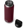 YETI Rambler 36 oz Bottle, Vacuum Insulated, Leakproof, Stainless Steel with Chug Cap(Wild Vine Red)