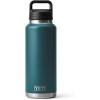 YETI Rambler 46 oz Bottle, Vacuum Insulated, Leakproof, Stainless Steel with Chug Cap(Agave Teal)