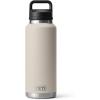 YETI Rambler 46 oz Bottle, Vacuum Insulated, Leakproof, Stainless Steel with Chug Cap(Cape Taupe)