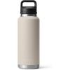 YETI Rambler 46 oz Bottle, Vacuum Insulated, Leakproof, Stainless Steel with Chug Cap(Cape Taupe)