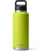 YETI Rambler 46 oz Bottle, Vacuum Insulated, Leakproof, Stainless Steel with Chug Cap(Chartreuse)