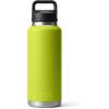 YETI Rambler 46 oz Bottle, Vacuum Insulated, Leakproof, Stainless Steel with Chug Cap(Chartreuse)