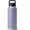 YETI Rambler 46 oz Bottle, Vacuum Insulated, Leakproof, Stainless Steel with Chug Cap(Cosmic Lilac)