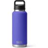 YETI Rambler 46 oz Bottle, Vacuum Insulated, Leakproof, Stainless Steel with Chug Cap(Ultramarine Violet)