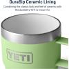 YETI Rambler 6 oz Stackable Mug, Stainless Steel, Vacuum Insulated Espresso/Coffee Mug, 2 Pack(Key Lime)