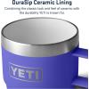 YETI Rambler 6 oz Stackable Mug, Stainless Steel, Vacuum Insulated Espresso/Coffee Mug, 2 Pack(Ultramarine Violet)