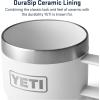 YETI Rambler 6 oz Stackable Mug, Stainless Steel, Vacuum Insulated Espresso/Coffee Mug, 2 Pack(White)