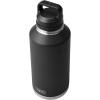YETI Rambler 64 oz Bottle, Vacuum Insulated, Leakproof, Stainless Steel with Chug Cap, Navy(Black)