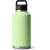 YETI Rambler 64 oz Bottle, Vacuum Insulated, Leakproof, Stainless Steel with Chug Cap, Navy(Key Lime)