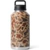 YETI Rambler 64 oz Bottle, Vacuum Insulated, Leakproof, Stainless Steel with Chug Cap, Navy(Wetlands Camo)