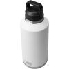 YETI Rambler 64 oz Bottle, Vacuum Insulated, Leakproof, Stainless Steel with Chug Cap, Navy(White)