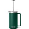 YETI Rambler 64 oz. French Press Coffee Maker, White(Black Forest Green)