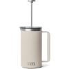 YETI Rambler 64 oz. French Press Coffee Maker, White(Cape Taupe)