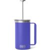 YETI Rambler 64 oz. French Press Coffee Maker, White(Ultramarine Violet)