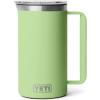 YETI Rambler 64 oz Pitcher, Vacuum Insulated, Stainless Steel with MagSlider Lid, Tropical Pink(Key Lime)