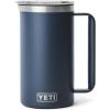 YETI Rambler 64 oz Pitcher, Vacuum Insulated, Stainless Steel with MagSlider Lid, Tropical Pink(Navy)