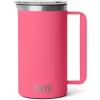 YETI Rambler 64 oz Pitcher, Vacuum Insulated, Stainless Steel with MagSlider Lid, Tropical Pink(Tropical Pink)