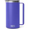 YETI Rambler 64 oz Pitcher, Vacuum Insulated, Stainless Steel with MagSlider Lid, Tropical Pink(Ultramarine Violet)