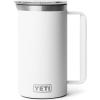 YETI Rambler 64 oz Pitcher, Vacuum Insulated, Stainless Steel with MagSlider Lid, Tropical Pink(White)