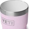 YETI Rambler 8 oz Insulated Coffee Mug with Lid – Stackable Double-Wall Vacuum Insulated Coffee Cup – DuraSip Ceramic Lining – Barista-Friendly Design – Stainless Steel – Dishwasher Safe(Cherry Blossom)