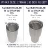 YETI Rambler Replacement Lid with Straw Fits 42 oz Straw Mug(Medium)