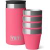 YETI Shot Glasses with Carrying Case, Set of 4(Tropical Pink)