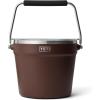 YETI Beverage/Ice Bucket, Holds 6 Longnecks or 3 Bottles of Wine(Wetlands Brown)