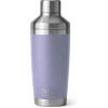 YETI Cocktail Shaker Lid Compatible With Rambler 20oz Tumbler/ 20 oz Stackable Cup/24 oz Mug/10oz Mug/10 oz Lowball/25 oz Straw Mug, Stainless Steel Cocktail Shaker Lid Only(Cosmic Lilac)