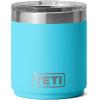 YETI Rambler 10 oz Stackable Lowball 2.0, Vacuum Insulated, Stainless Steel with MagSlider Lid, Seafoam(Reef Blue)