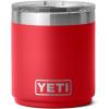 YETI Rambler 10 oz Stackable Lowball 2.0, Vacuum Insulated, Stainless Steel with MagSlider Lid, Seafoam(Rescue Red)